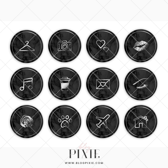 700x700 Instagram Highlight Icons