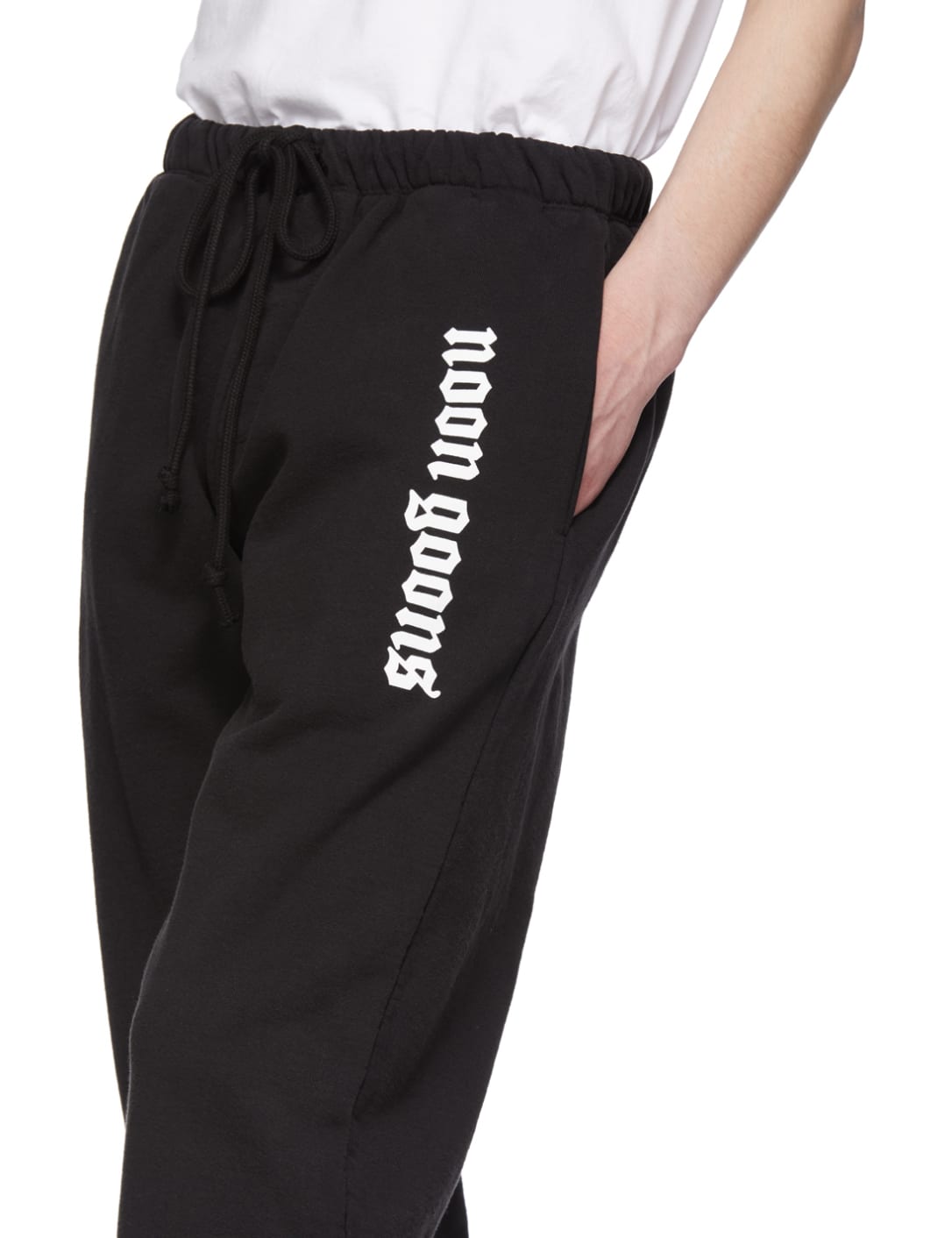 1086x1412 Noon Goons Black Icon Lounge Pants Nomu
