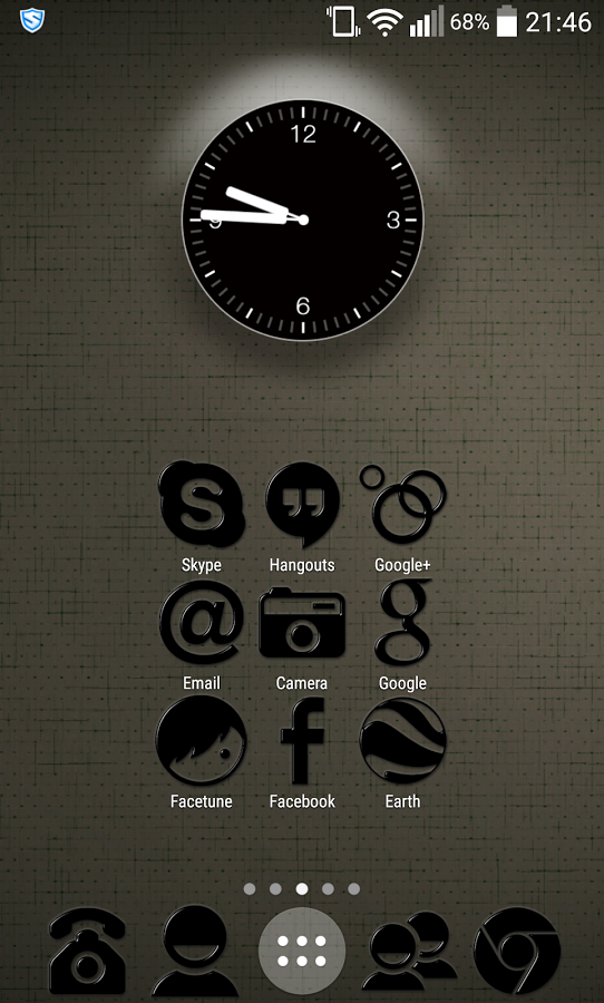 542x900 Black Pd Icon Pack Apk Thing