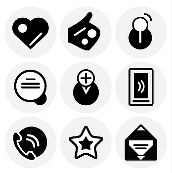 348x350 Black Icon Pack Why Black Is Beautiful