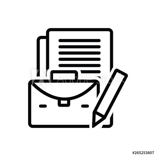 500x500 Black Line Icon For Business Case