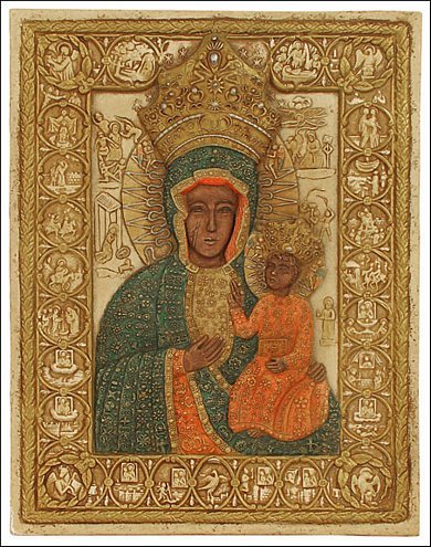 390x495 Black Madonna Of Czestochowa