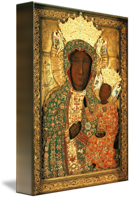 427x650 Our Lady Of Czestochowa Icon Black Madonna Poland