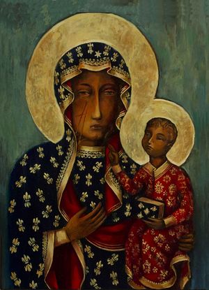300x415 Polish Woman Arrested For Blaspheming Famous Icon