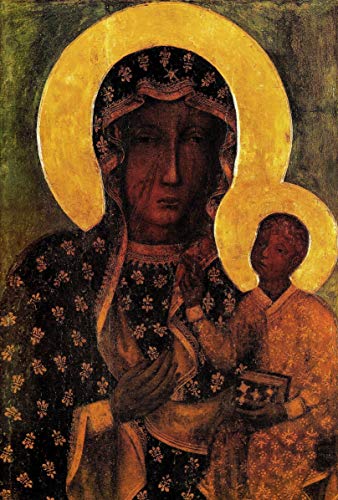 338x500 Black Madonna Poland Painting Our Lady Of Czestochowa
