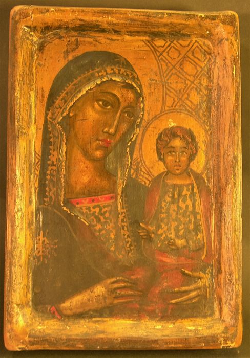 488x700 Antique Russian Icon