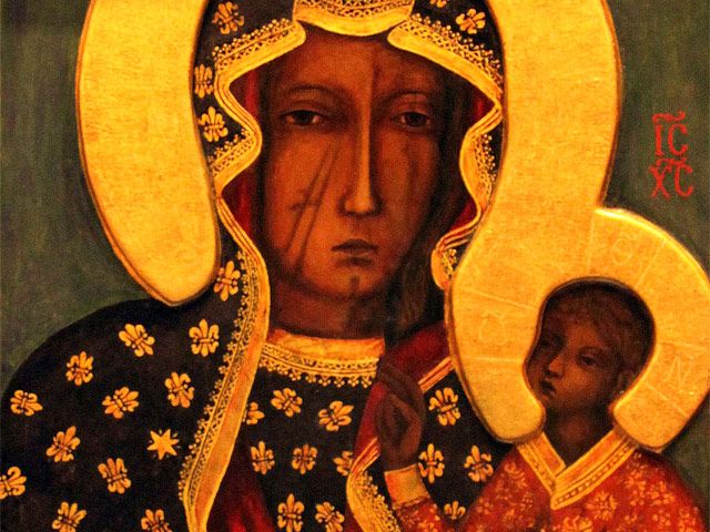 640x480 August Feast Of The Black Madonna Icon Of Our Lady