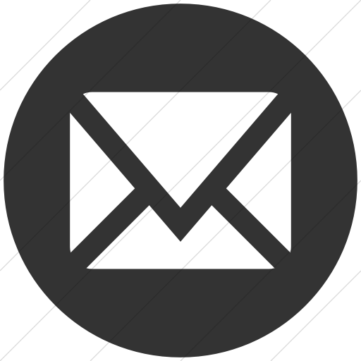 512x512 Iconsetc Simple Dark Gray Social Media Mail Icon