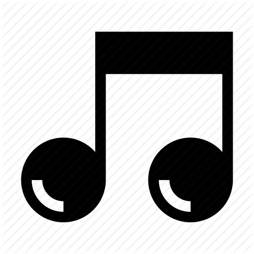 512x512 Music, Notes, Quaver, Songs, Sound Icon
