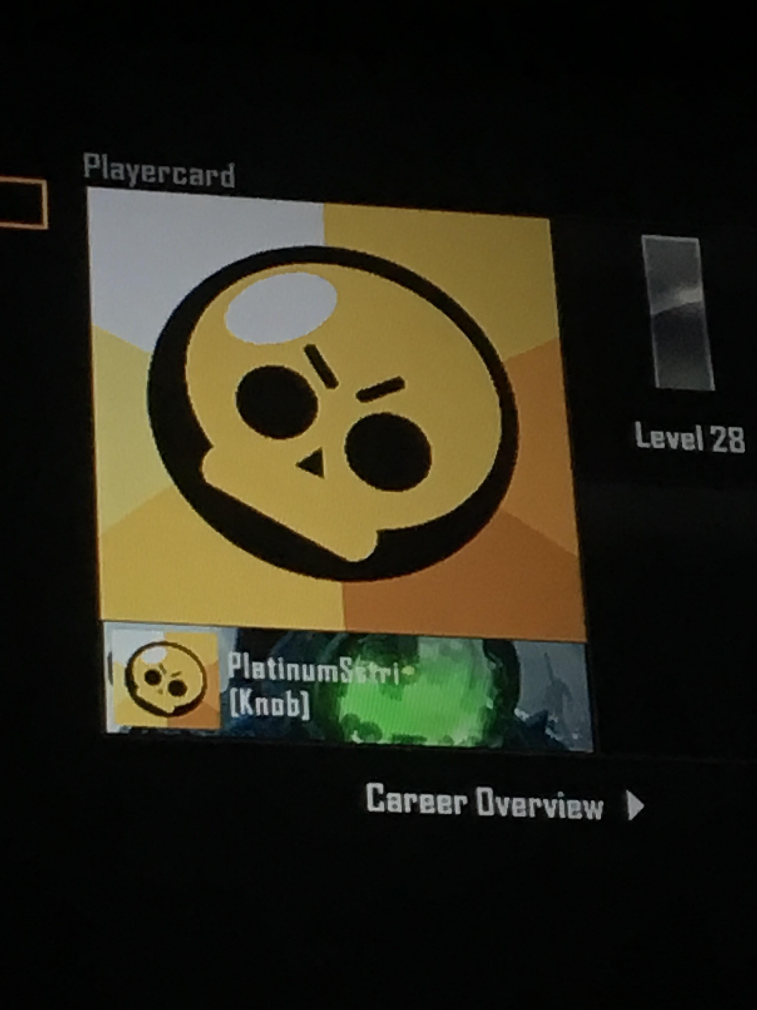 3024x4032 Made A Black Ops Emblem Of The Brawl Stars App Icon Brawlstars