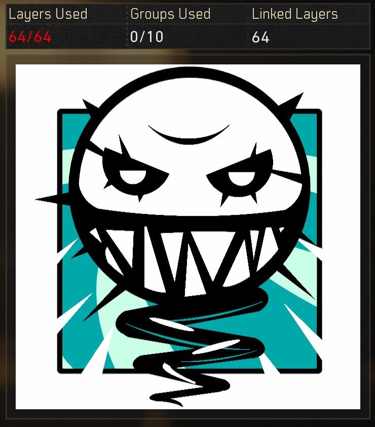 740x842 My Attempt On Ela's Icon In The Black Ops Emblem Editor