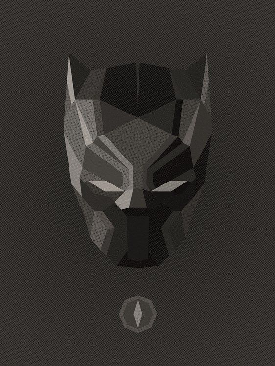 562x748 Marvel Icon Black Panther Wall Art Marvel, Marvel Actors