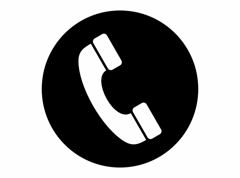 920x680 Phone Icon In A Circle