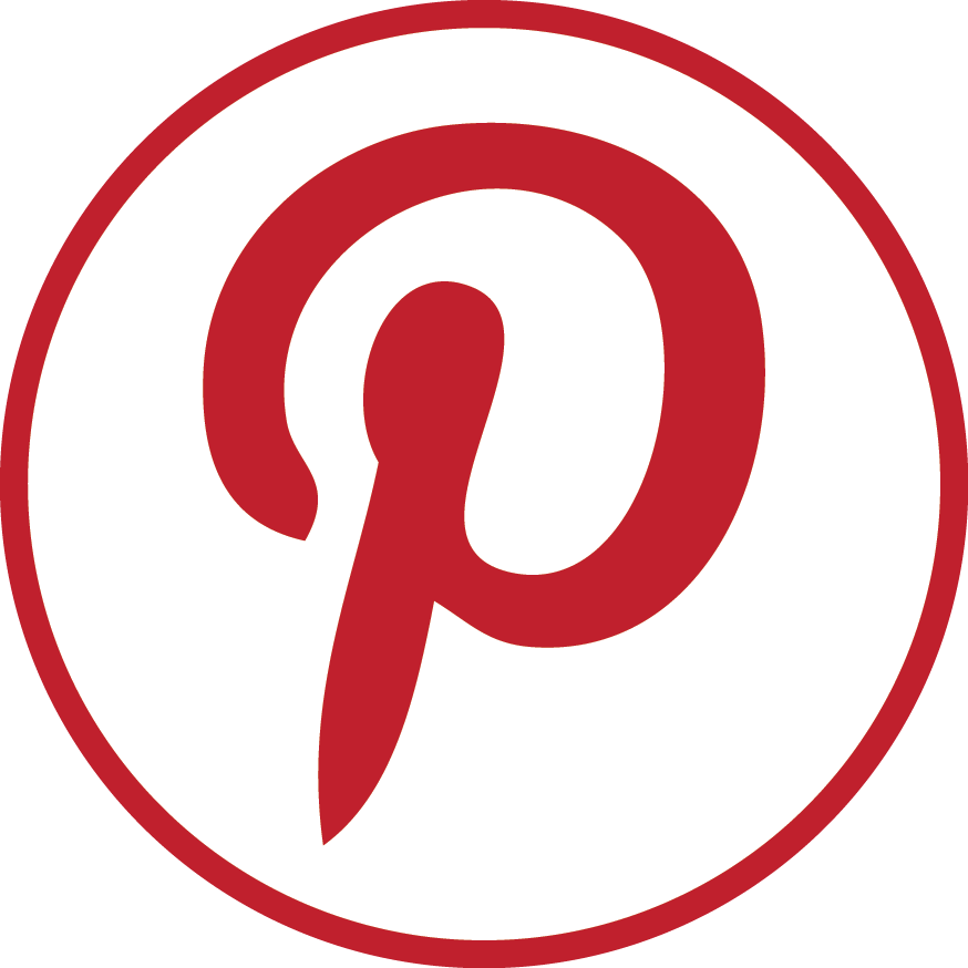 Black Pinterest Icon