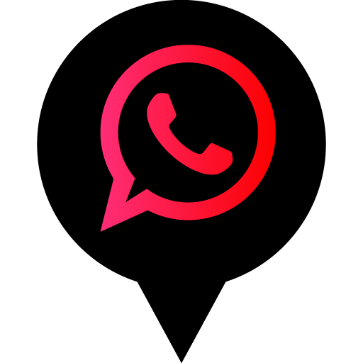 512x512 Whatsapp Free Black Red Social Media Pn Designed