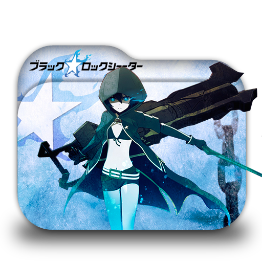 512x512 Black Rock Shooter Folder Icon