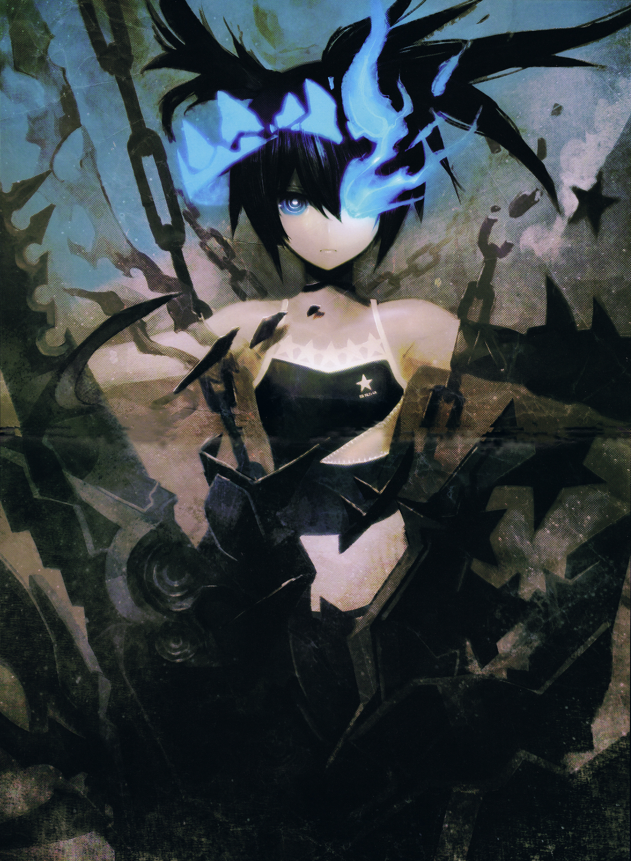 2185x2979 Shooter Beast Black Rock Shooter Wiki Fandom