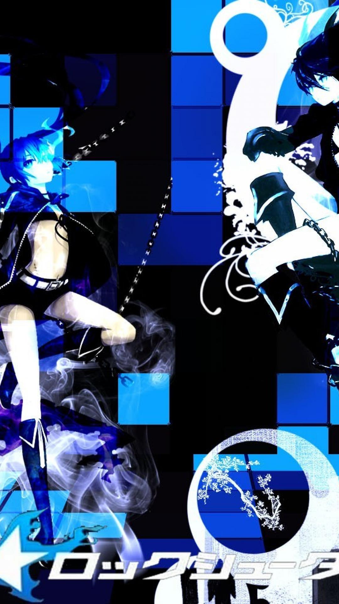 1080x1920 Black Rock Shooter Wallpaper