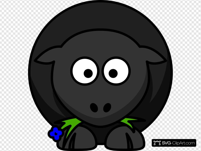 800x600 Black Sheep Clip Art, Icon