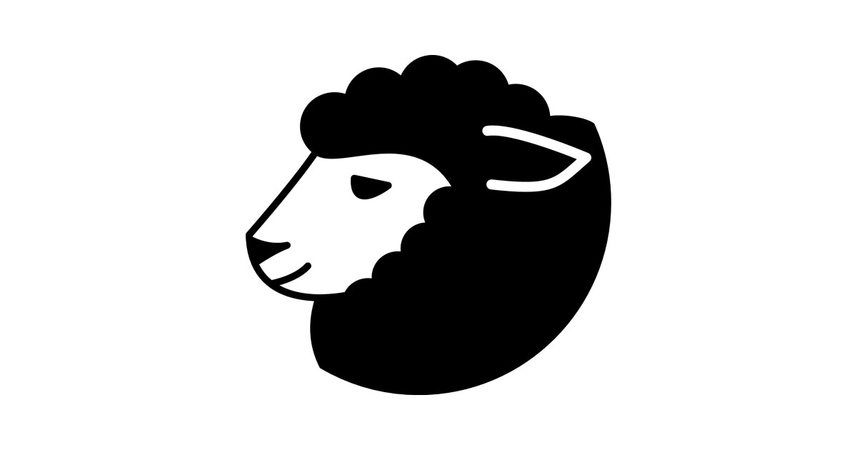 1200x630 Happy Sheep Face Icon