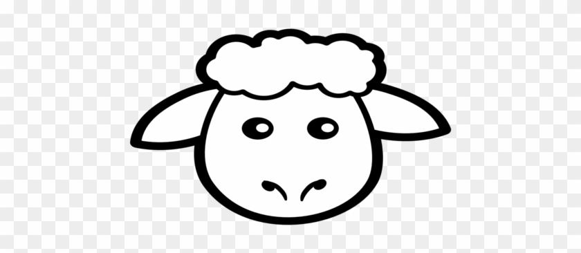 840x366 Animals Coloring Medium Size Black Sheep Clip Art Icon