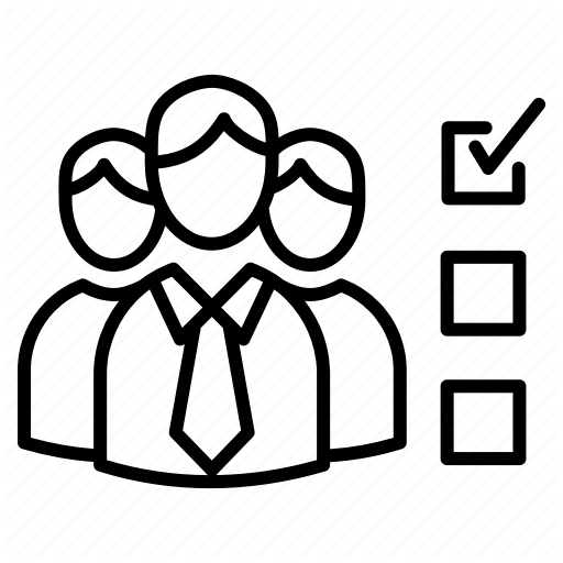 512x512 Checklist, List, People, Squad, Task Management Icon