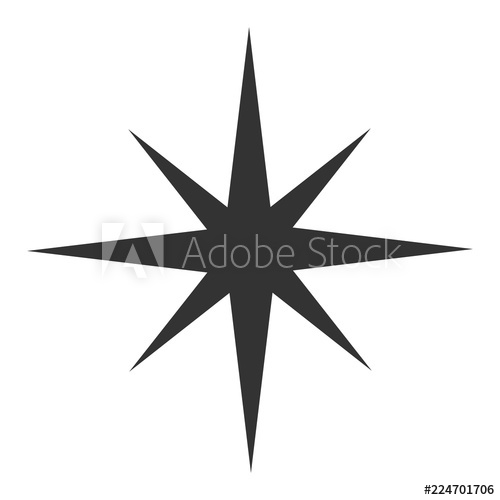 500x500 Black Star Icon