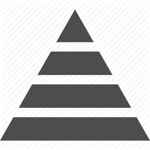 512x512 Business, Chart, Diagram, Graph, Pyramid, Report, Triangle Icon