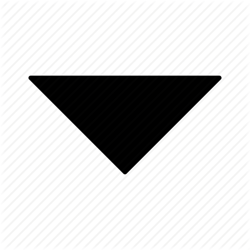 512x512 Arrow, Down, Triangle Icon