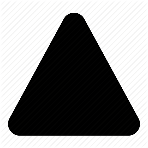 512x512 Round, Triangle Icon