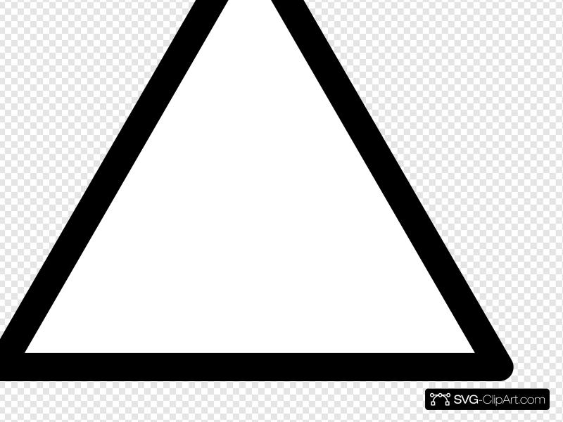 800x600 Black Triangle Clip Art, Icon