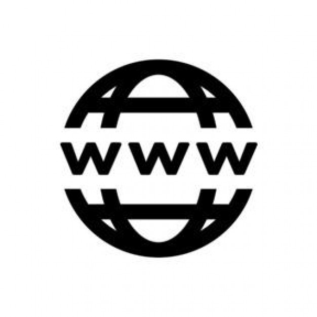Black Website Icon
