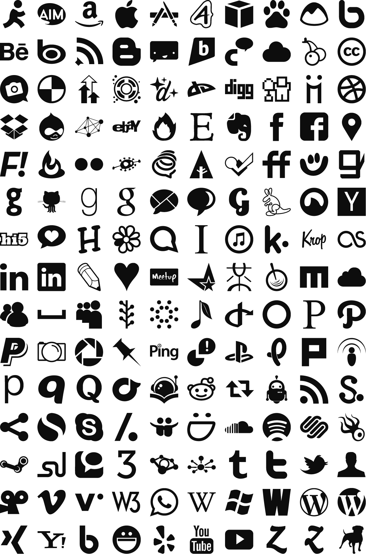 1171x1771 Justvector Social Icons Html Solution