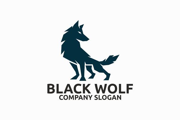 Black Wolf Icon at Vectorified.com | Collection of Black Wolf Icon free ...