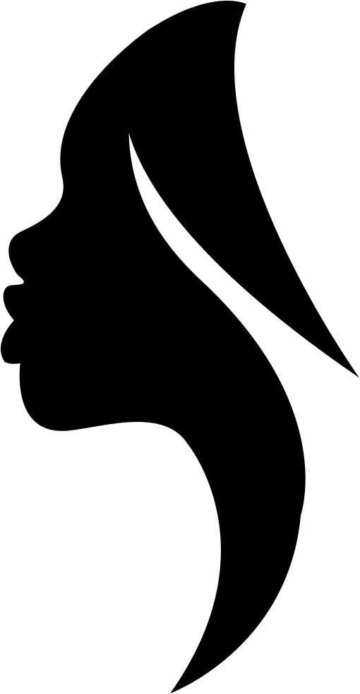 510x982 Side View Woman Silhouette Png Icon Free Download