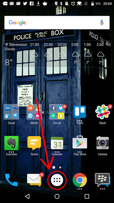 How To Change The Icon Pack On The Blackberry Launcher On Your 400x711 How To Change The Icon Pack On The Blackberry Launcher On Your