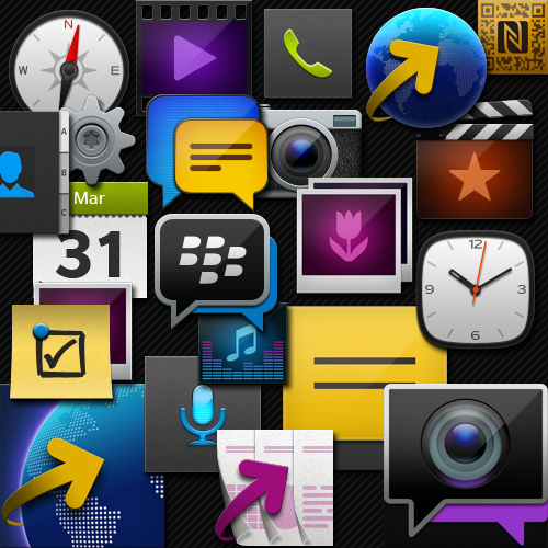 Blackberry Icon Pack 500x500 Blackberry Icon Pack