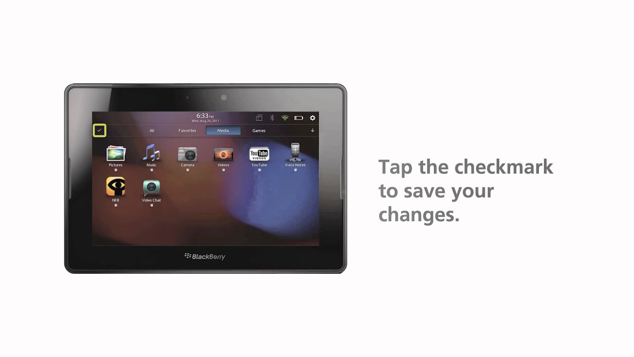 1280x720 How To Delete An Icon On Your Blackberry Playbook