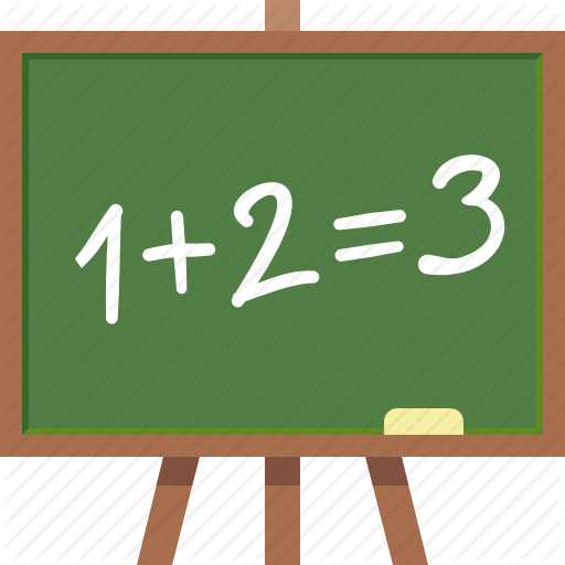 512x512 Blackboard, Education, Math, School Icon