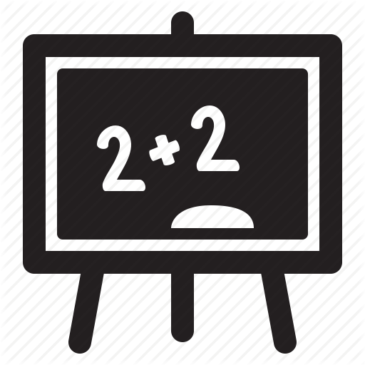 512x512 Blackboard, Education, Math Icon