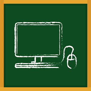 300x300 Blackboard Learn Brand, Chalk Board Transparent Background Png