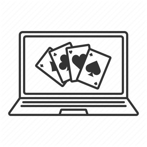 512x512 Blackjack, Casino, Kare, Laptop, Online, Poker Icon