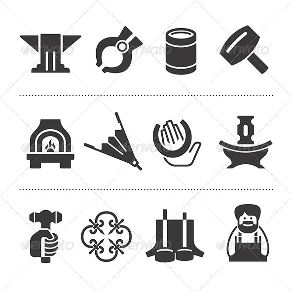 Blacksmith Graphics, Designs Templates From Graphicriver 590x590 Blacksmith Graphics, Designs Templates From Graphicriver