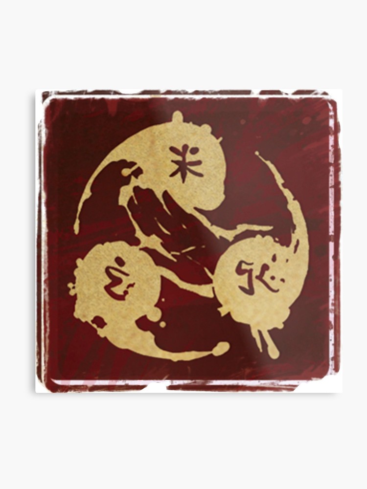 750x1000 Blade And Soul Soul Fighter Logo Metal Print