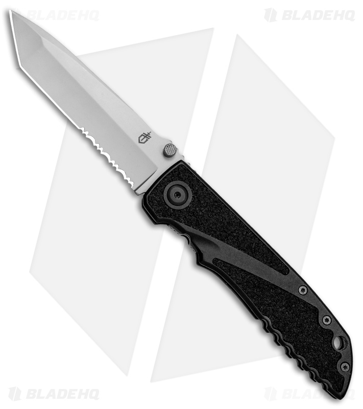 711x800 Gerber Icon Tanto Liner Lock Knife Gray Finish Blade Hq