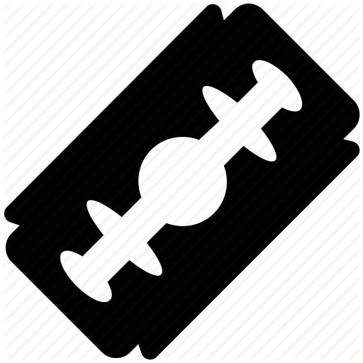 512x512 Razor Blade, Salon, Shaver, Shaving, Shaving Blade Icon