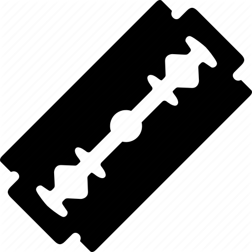 512x512 Blade, Razor, Razorblade, Sharp, Shave, Shaving Icon