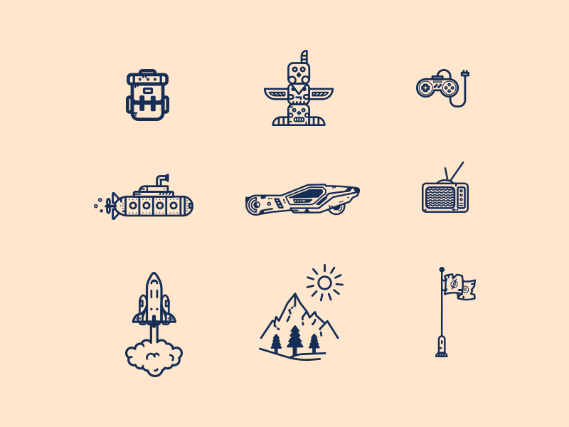 800x600 Random Icons