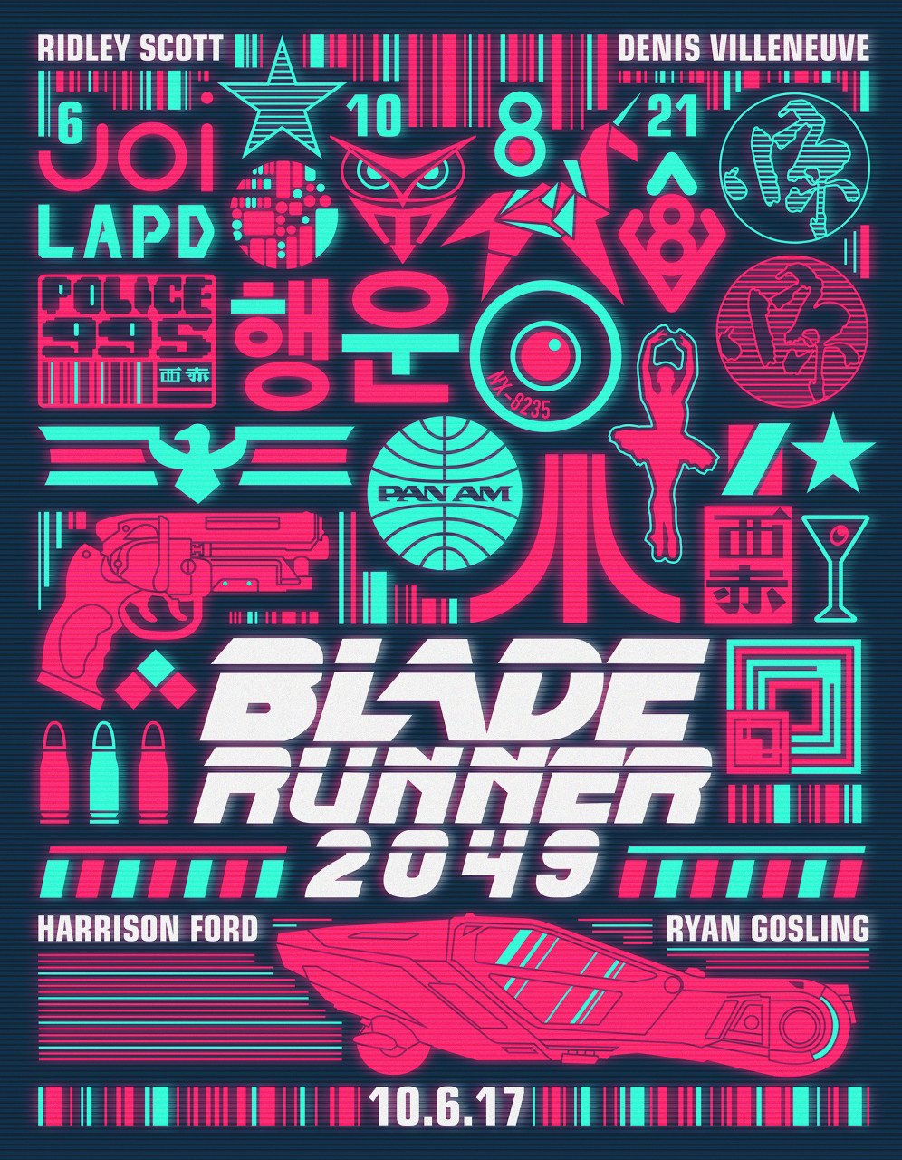 996x1280 Blade Runner Icon Poster