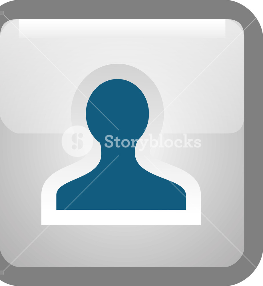 921x1000 Blank Person Tiny App Icon Royalty Free Stock Image